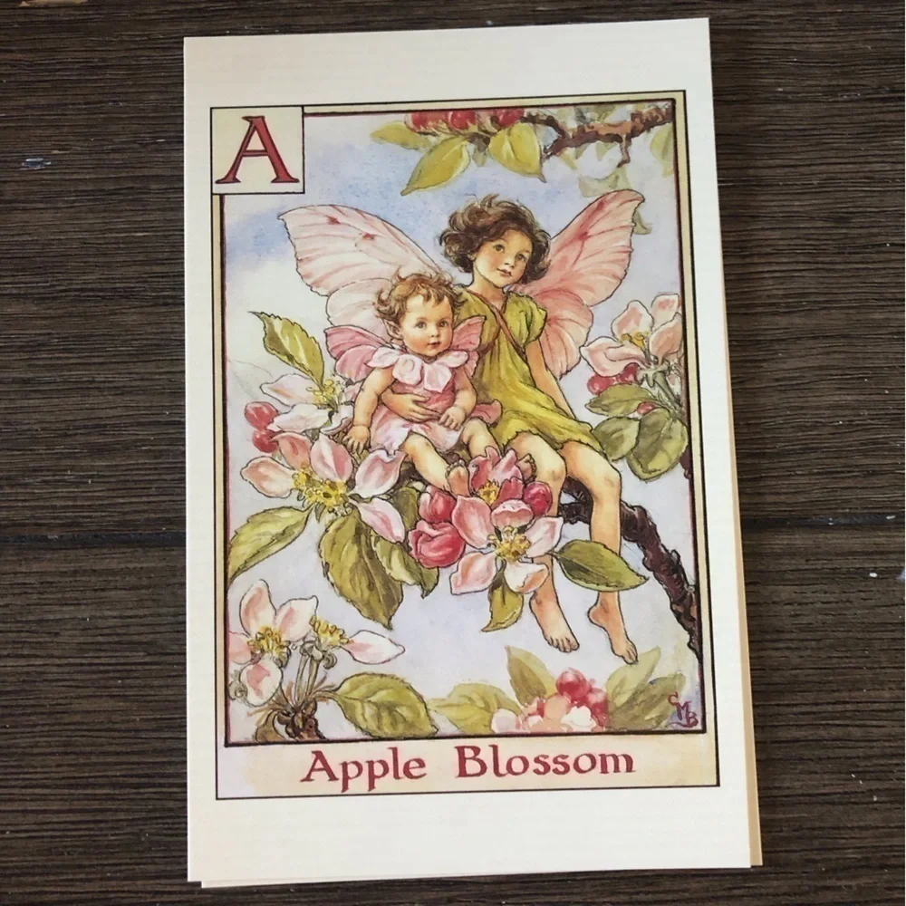 Garden Flower Fairies by: Cicely Mary Barker postcard set #8